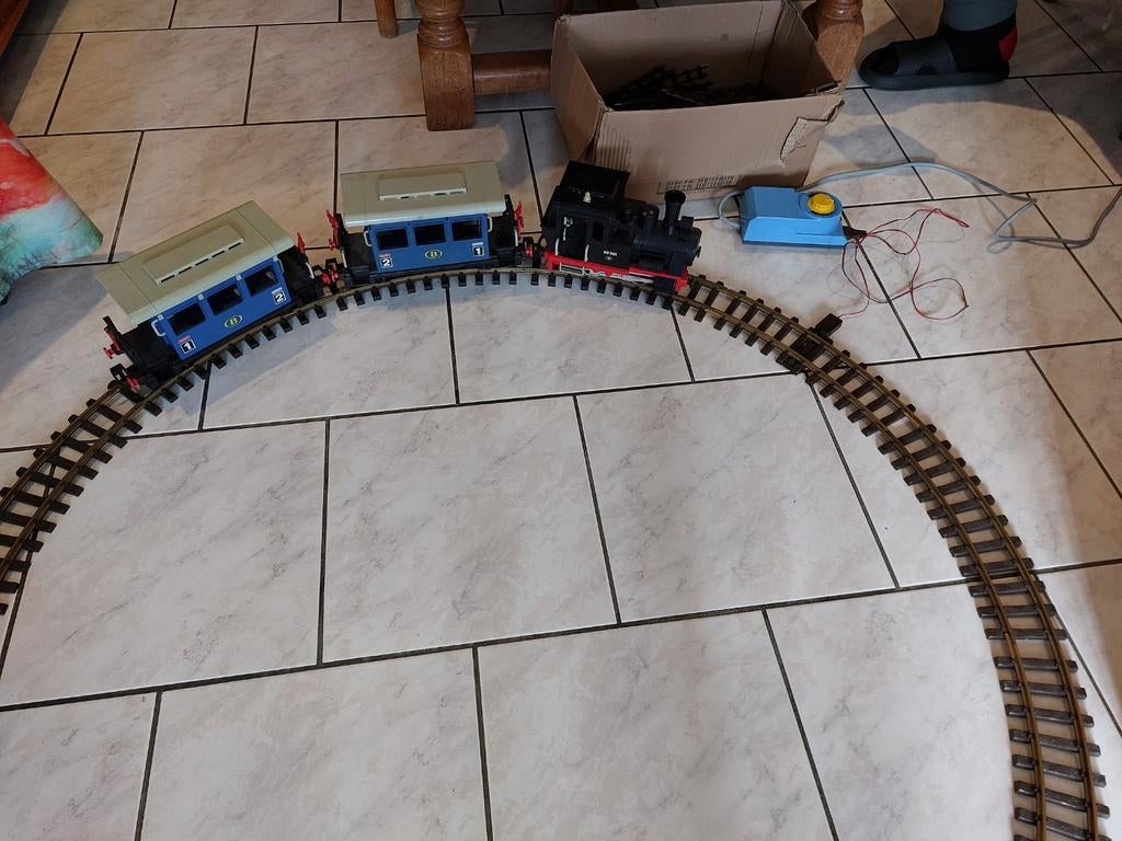 Locomotive playmobil 99804 et 99801, Hobby en Vrije tijd, Modeltreinen | Overige schalen, Ophalen, Locomotief