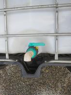 1000 L. open tank met tuit, Ophalen, Gebruikt