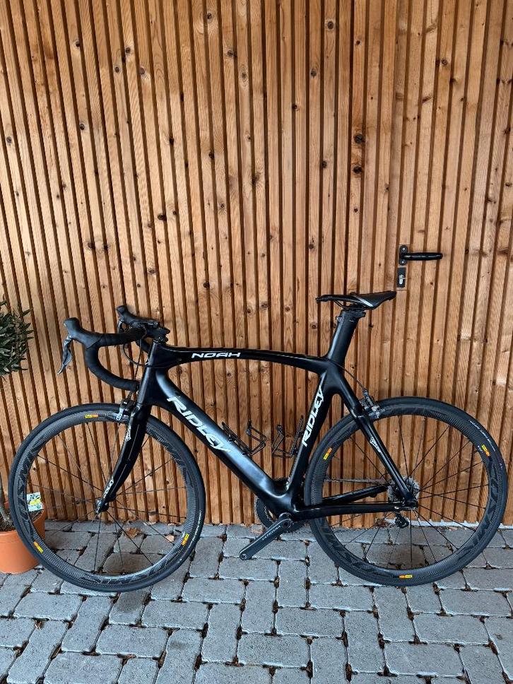 Ridley Noah Aero - M/56 - Di2, Vélos & Vélomoteurs, Vélos | Vélos de course, Comme neuf, Hommes, Autres marques, Carbone, Enlèvement