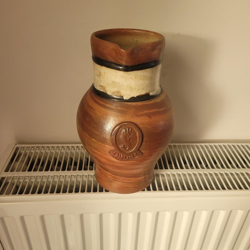 Ancienne cruche trappiste orval, Collections, Marques de bière, Enlèvement ou Envoi