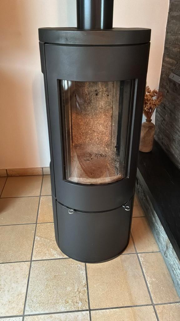 Saey Christian I houtkachel, Maison & Meubles, Poêles, Utilisé, Autoportant, Poêle à bois, Bois, Enlèvement