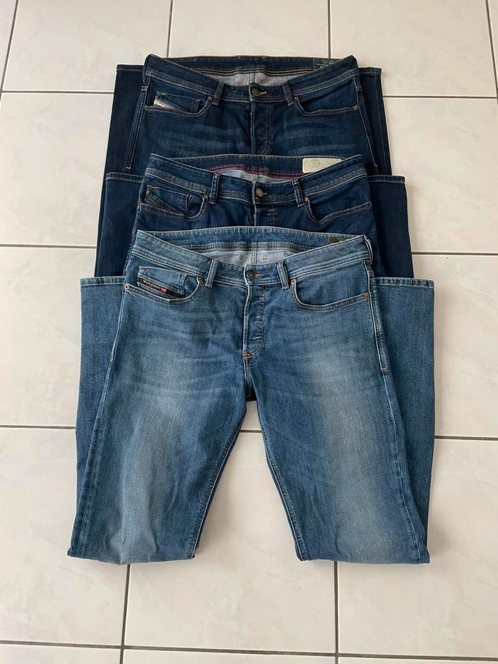 3 nieuwe Diesel Sleenker, Vêtements | Hommes, Jeans, Comme neuf, Enlèvement