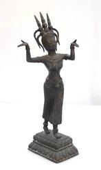 Cambodge statuette danseuse apsara F277, Antiquités & Art, Enlèvement ou Envoi