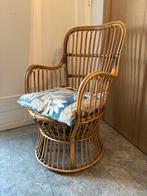 Retro rieten zeteltje, Ophalen, Zo goed als nieuw