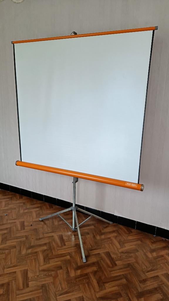 Projectie scherm voor beamer of film - dia procector, Enlèvement, Utilisé