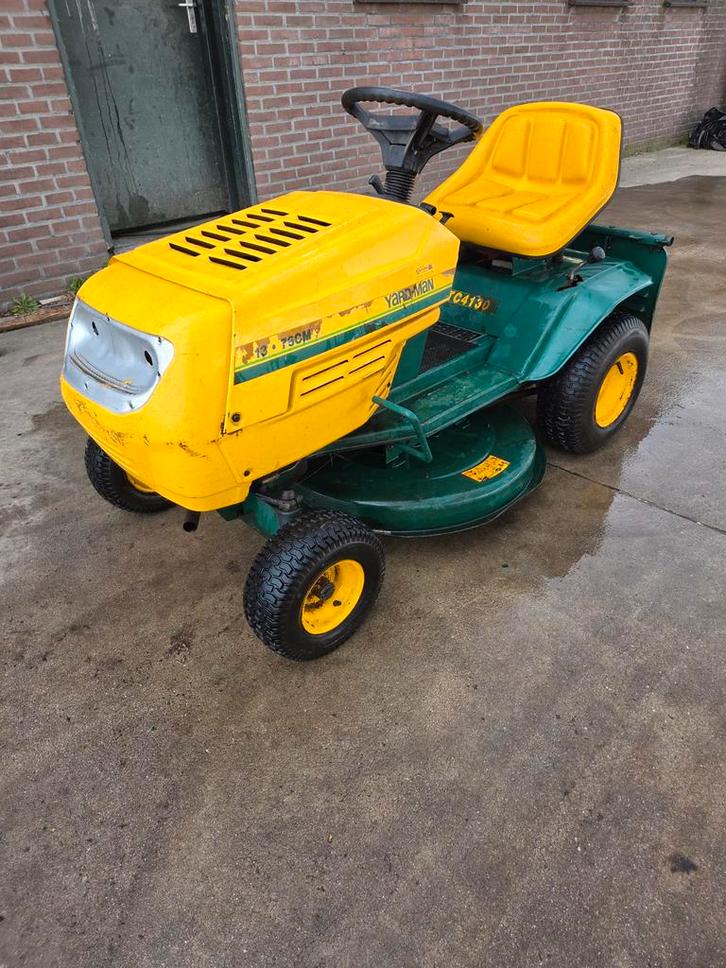 13 PK Yardman TC4130 Zitmaaier - 76cm Maaibreedte,, Jardin & Terrasse, Tondeuses autoportées, Utilisé, Moins de 90 cm, Démarrage électrique