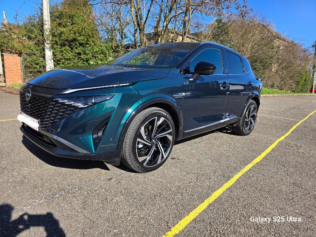 Nissan Qashqai Tekna+ 7500km neuve, Cuir et Alcantara, Achat, Phares entièrement LED, Euro 6