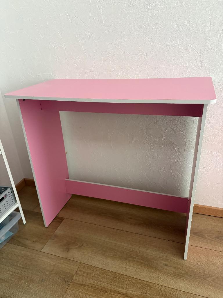 Bureau fille, Maison & Meubles, Enlèvement, Comme neuf, Rose