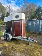 Sluis anderhalf paards trailer geschikt voor b-rijbewijs, Animaux & Accessoires, Chevaux & Poneys | Semi-remorques & Remorques