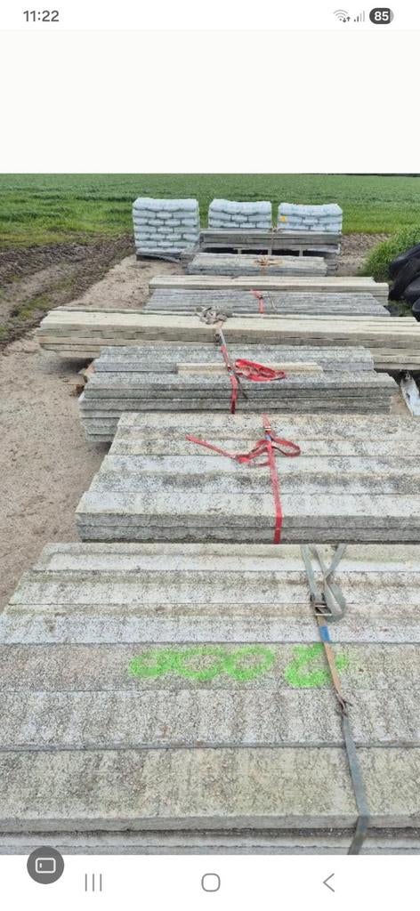 Linteaux en béton précontraint pleins, Bricolage & Construction, Échafaudages, Neuf, Autres types, Enlèvement ou Envoi