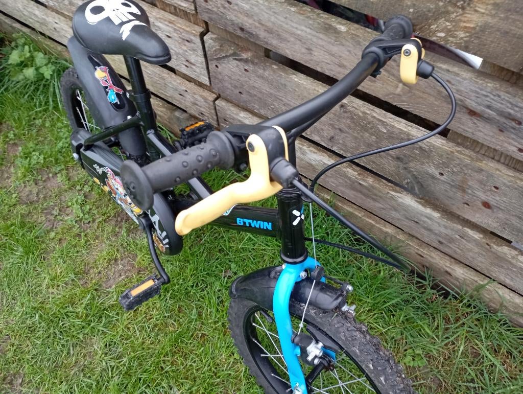 Vélo 16 pouces 5-7 ans, Enlèvement, Comme neuf, 16 à 20 pouces, B-Twin