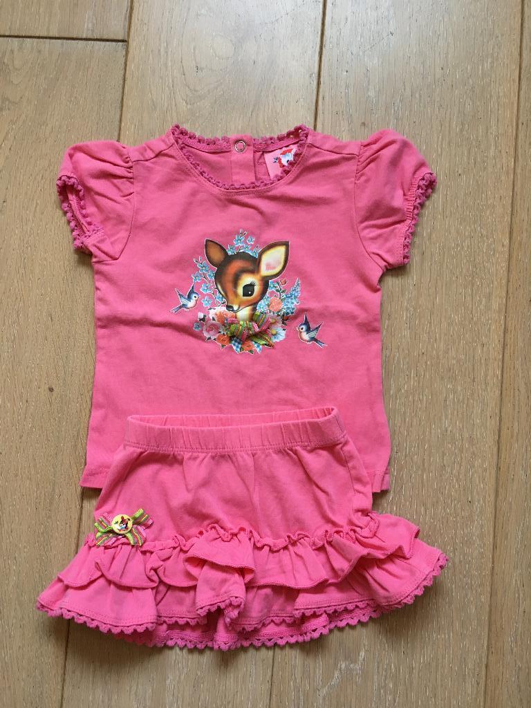 Setje mim-pi roze maat 68, Enfants & Bébés, Vêtements de bébé | Taille 68, Neuf, Enlèvement ou Envoi, Ensemble, Mim-pi