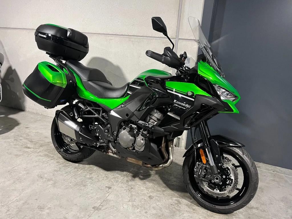 Kawasaki Versys 1000 met 3-delige kofferset, Motos, Tourisme, Entreprise, Plus de 35 kW, 1000 cm³