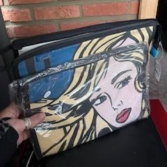 Set Pop Art toilettassen, Handtassen en Accessoires, Toilettassen, Nieuw, Ophalen of Verzenden