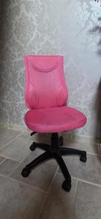 Kinder bureaustoel, Enlèvement, Comme neuf, Rose, Chaise de bureau