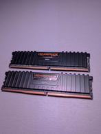 RAM DDR4 Corsair Vengeance LPX 16GB (2 x 8GB), Informatique & Logiciels, Mémoire RAM, Enlèvement ou Envoi, DDR4, Comme neuf, Desktop