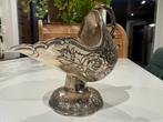 Ancienne saucière décorative en métal argenté –, Jardin & Terrasse, Enlèvement ou Envoi, Comme neuf, Métal
