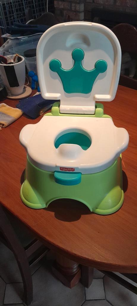 Fisher price toilet potje, Kinderen en Baby's, Badjes en Verzorging, Gebruikt, Overige typen, Overige merken, Standaard, Ophalen