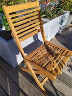 CHAISES EN ACACIA PLIABLES, Maison & Meubles, Chaises, Bois, Enlèvement, Cinq, Six Chaises ou plus, Neuf