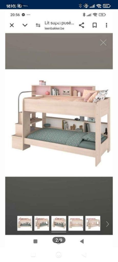 Lit superposé, Enfants & Bébés, Chambre d'enfant | Lits superposés & Lits mezzanines, Lits superposés, Enlèvement ou Envoi