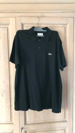 LACOSTE zwart poloshirt XL nieuw, Zwart