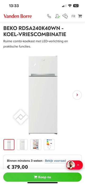 Beko RDSA240K40WN beschikbaar voor biedingen