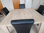 Eettafel LAMULUX 140 x140, Huis en Inrichting, Ophalen, Overige materialen, 150 tot 200 cm, Vierkant