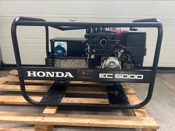 Professionele Honda EC5000 stroomgroep – Benzine – 5 kVA beschikbaar voor biedingen