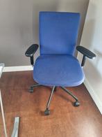 Bureaustoel, Ophalen, Gebruikt, Blauw, Bureaustoel