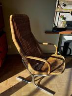 Vintage design stoel relax lounge zetel fauteuil chair, Huis en Inrichting, Ophalen, Gebruikt, Mid-Century Design Vintage Retro industrieel