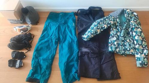 Complete ski/snowboard kledij incl helm en polsbescherming, Sport en Fitness, Snowboarden, Zo goed als nieuw, Kleding, Ophalen