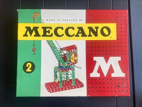 MECCANO VINTAGE bouwspel Set van 4 onberispelijke dozen, Antiek en Kunst, Antiek | Speelgoed, Ophalen of Verzenden