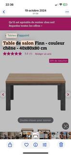 Table salon, Maison & Meubles, Tables | Tables de salon, Enlèvement, Utilisé, Carré, Chêne