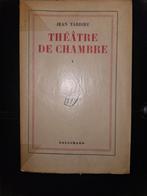 Jean Tardieu,  théâtre du chambre, 1e druk, boek quasi nieuw, Ophalen of Verzenden, Zo goed als nieuw