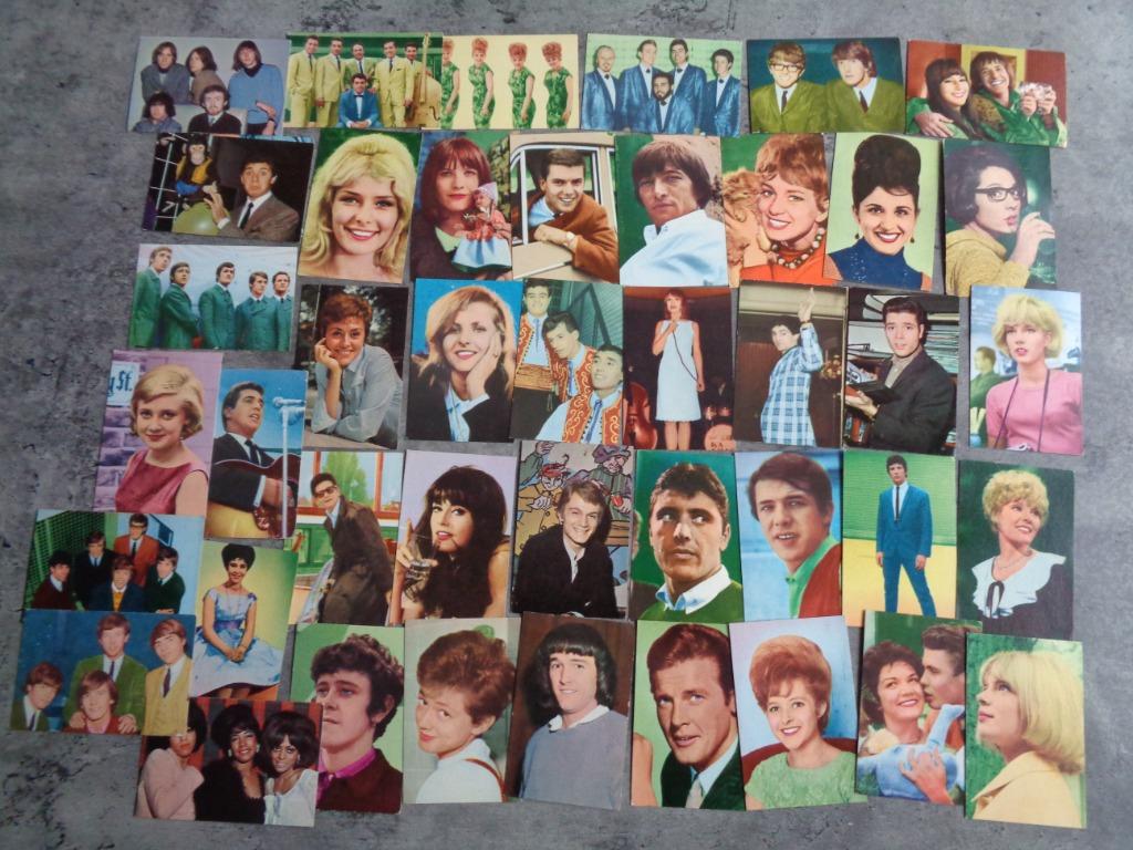 MAPLE LEAF GUM MONTY PLAATJES PRENTEN 43X JAREN 60, Ophalen of Verzenden, Zo goed als nieuw