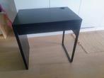 Bureau / computertafel Ikea Micke – met lade en kabelgoot, Ophalen, Zo goed als nieuw, Bureau