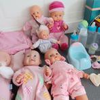 8 poppen(+paar kleintjes gratis) met kledij, toebehoren, dra, Kinderen en Baby's, Speelgoed | Poppen, Ophalen, Zo goed als nieuw