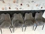 Stoelen, Maison & Meubles, Chaises, Gris, Enlèvement, Utilisé, Quatre