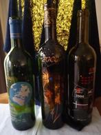 Bouteilles vin sérigraphiées "Année 2000", Collections, Vins, France, Utilisé, Enlèvement ou Envoi, Vin rouge