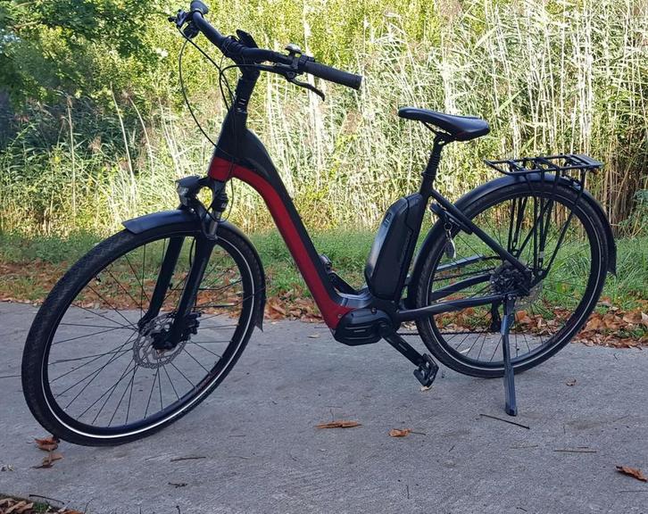E-BIKE Merida met Shimano Middenmotor en 500W accu, Fietsen en Brommers, Elektrische fietsen, Zo goed als nieuw, Ophalen