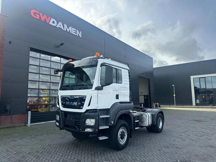 MAN TGS 18.460 4x4 Kipphydraulik Euro 6 (bj 2019), Auto's, Vrachtwagens, 4x4, ABS, Adaptive Cruise Control, Airconditioning, Centrale vergrendeling