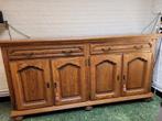 Eiken dressoir B204cmxH101cmxD51cm, Huis en Inrichting, Ophalen, Gebruikt, Eikenhout, 200 cm of meer