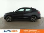 Alfa Romeo Stelvio 2.0 Turbo Super Q4 (bj 2019, automaat), Auto's, Alfa Romeo, Automaat, USB, Zwart, Leder