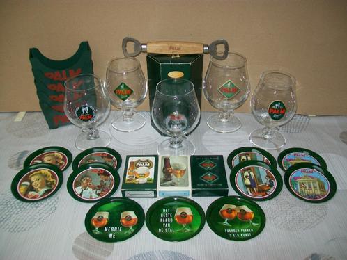 Palm Speciale Bier Steenhuffel - Glas Glazen Opener Vintage, Collections, Marques de bière, Comme neuf, Verre ou Verres, Palm