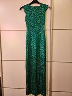 Groene pailletten jurk, ASOS, Galajurk, Ophalen of Verzenden, Zo goed als nieuw