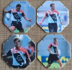 4 verzamelplaatjes voetbalclub R.W.D. Molenbeek (jaren '90), Verzamelen, Ophalen of Verzenden, Gebruikt, Poster, Plaatje of Sticker