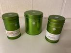 3 x Palais des thés - groene blikken doos, Diversen, Levensmiddelen, Ophalen