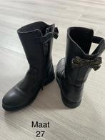 Bruine en zwarte laarsen, Ophalen, Gebruikt
