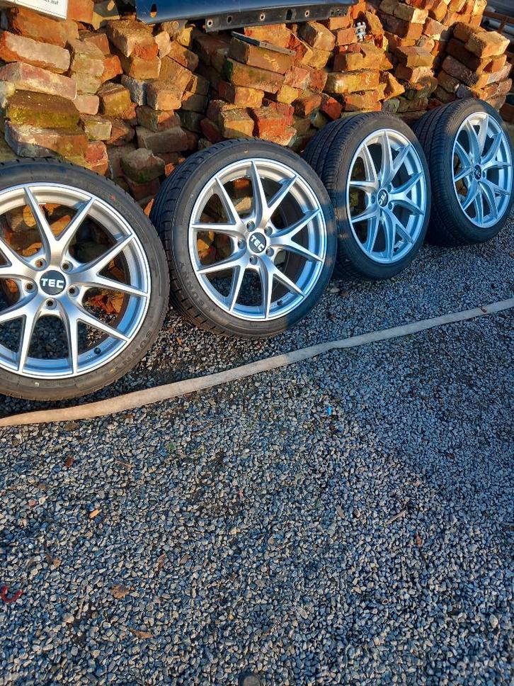 Jantes alu 5 x 112 par 18, Autos : Pièces & Accessoires, Pneus & Jantes, Jante(s), Enlèvement