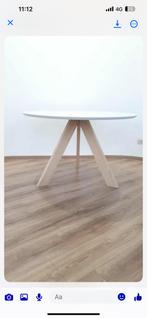 Ronde eettafel wit 120cm, Ophalen